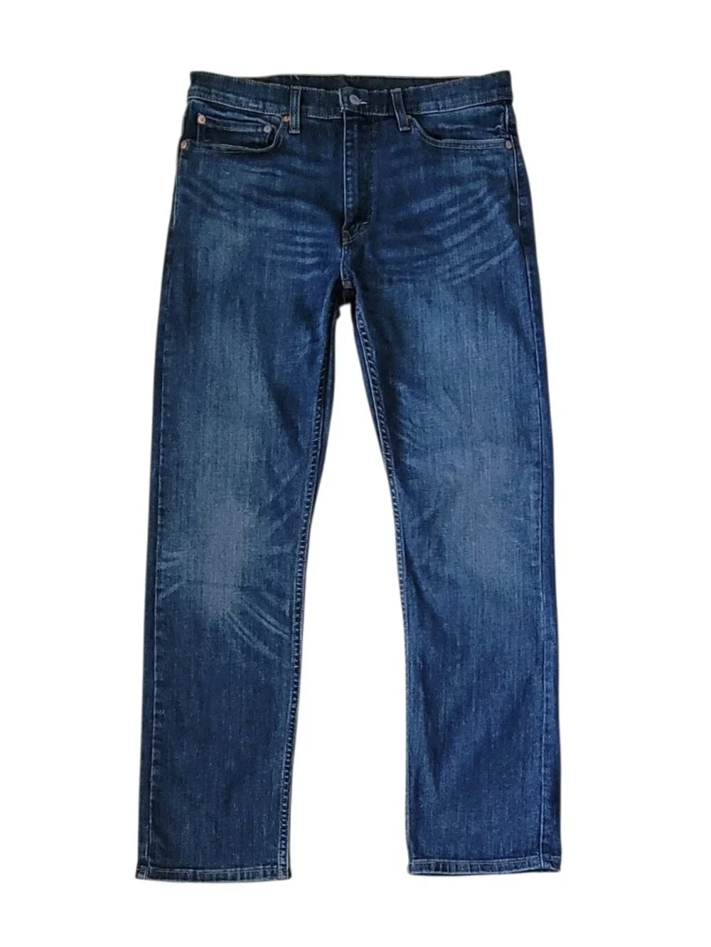 Men's 513 Levi's Blue Jeans Straight Leg 34 x 32